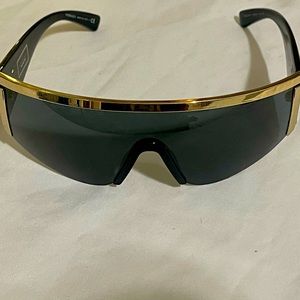 Versace Black & Gold Sunglasses